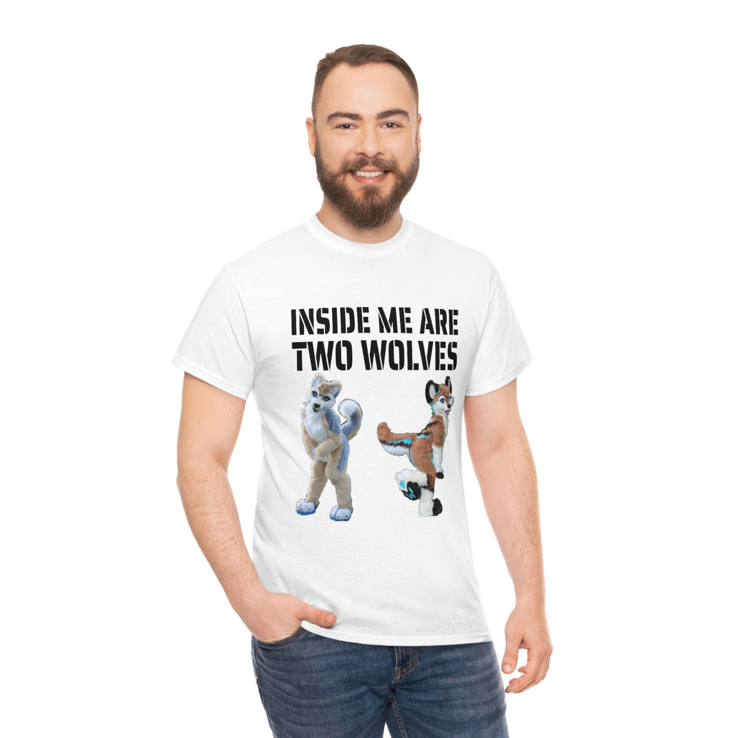 2 wolves